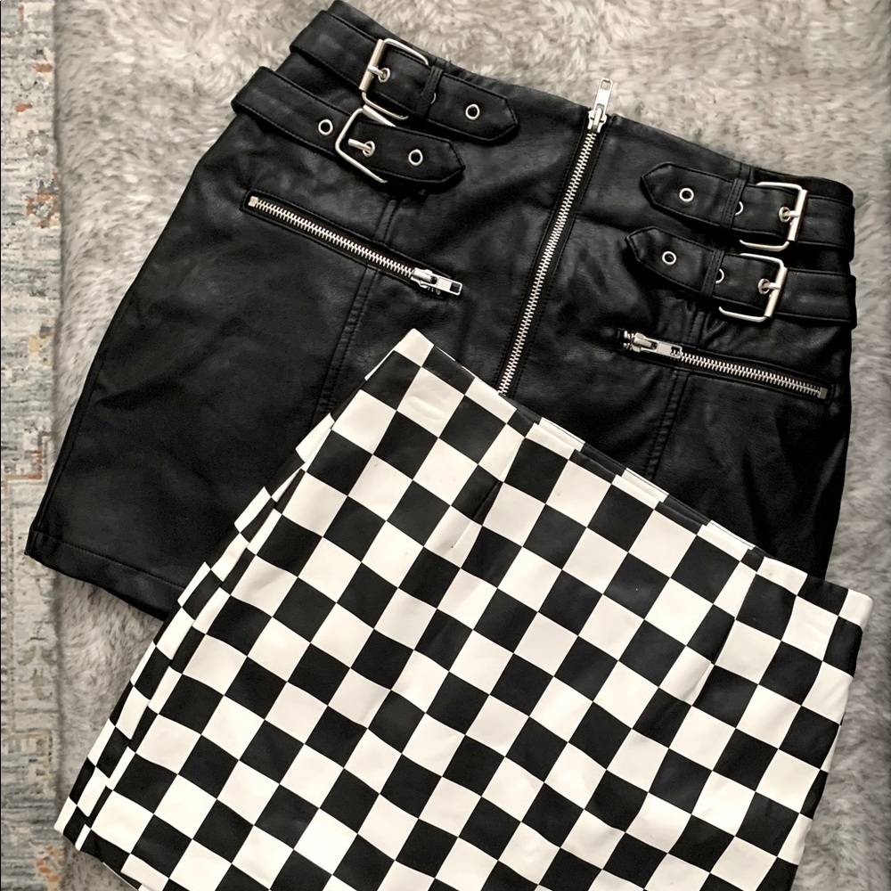 Forever 21 size small skirts. Cute!!!